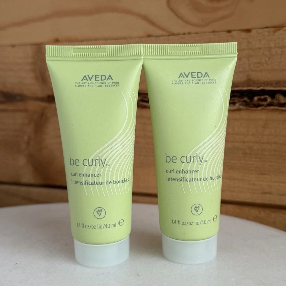 Aveda Be Curly Curl Enhancer - 1.4 oz / 40 ml Each - 2 PACK Travel Size